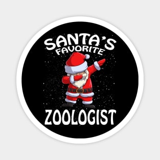 Santas Favorite Zoologist Christmas Magnet